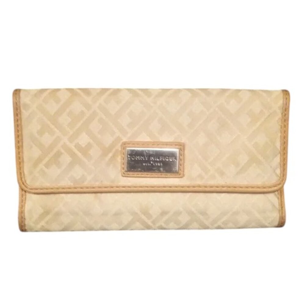 Tommy Hilfiger | Tan Wallet | Vintage | GUC